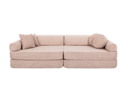Large Modular Sofa for Kids - Slimcord Corduroy Pink
