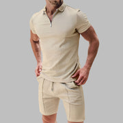 2 Piece Casual Waffle Suit - Jo-Bolt-Store