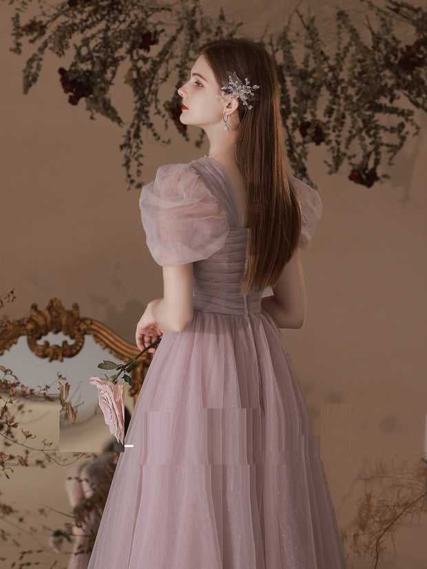 The Pearl Embellished Tulle Dress