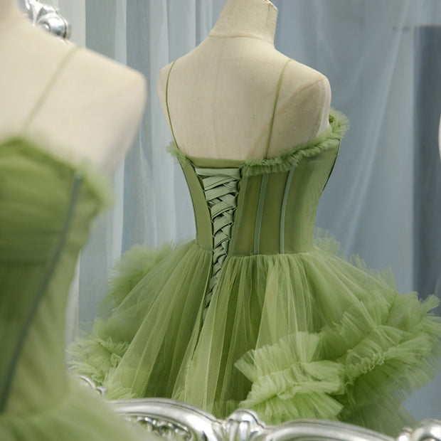 The Tiered Tulle Maxi Gown