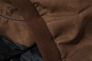 American Street Letters Embroidered PU Leather Jacket Men Fashion Brands Motorcycle Clothing - Jo-Bolt-Store