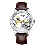 Automatic Mechanical Watch Creative Hollow Male Watch Generation Silicone Band Watch - Jo-Bolt-Store