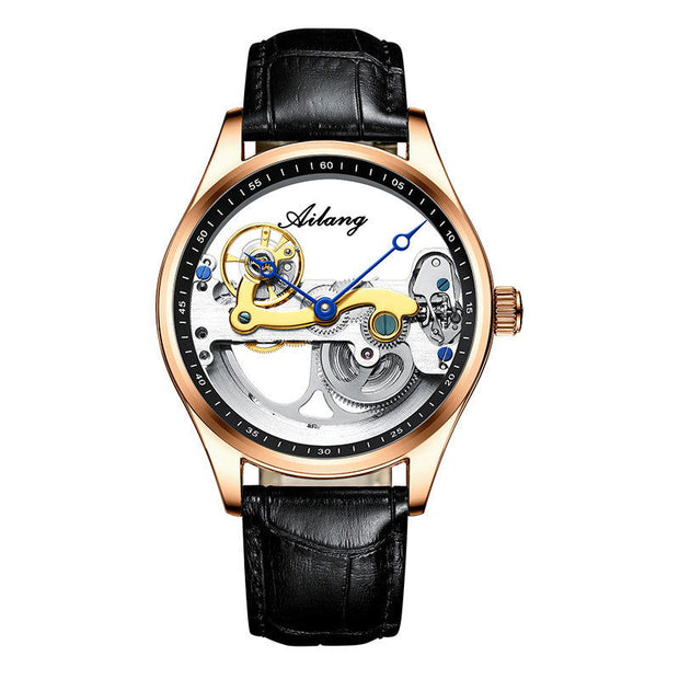 Automatic Mechanical Watch Creative Hollow Male Watch Generation Silicone Band Watch - Jo-Bolt-Store