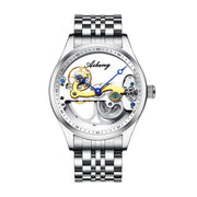 Automatic Mechanical Watch Creative Hollow Male Watch Generation Silicone Band Watch - Jo-Bolt-Store