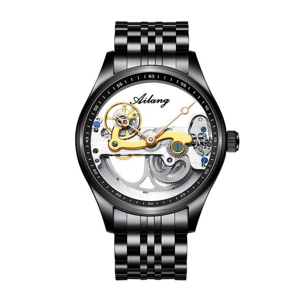 Automatic Mechanical Watch Creative Hollow Male Watch Generation Silicone Band Watch - Jo-Bolt-Store