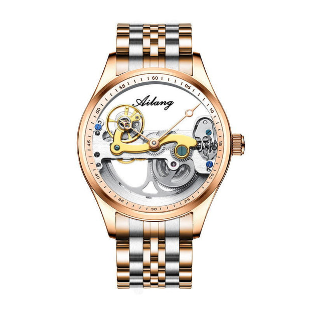 Automatic Mechanical Watch Creative Hollow Male Watch Generation Silicone Band Watch - Jo-Bolt-Store