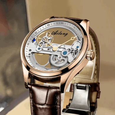 Automatic Mechanical Watch Creative Hollow Male Watch Generation Silicone Band Watch - Jo-Bolt-Store