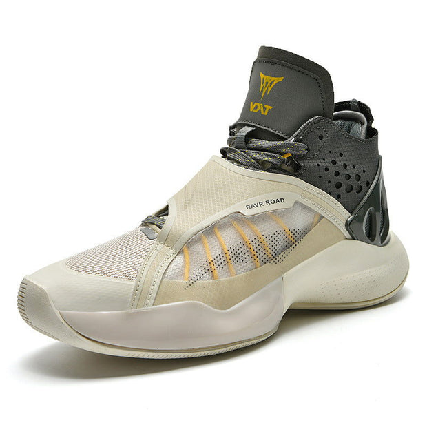 Autumn And Winter High Top Velcro Thick Soled Basketball Shoes For Men - Jo-Bolt-Store
