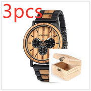 BOBO BIRD Wooden Men Watches Relogio Masculino Top Brand Luxury Stylish Chronograph Military Watch A Great Gift for Male OEM - Jo-Bolt-Store