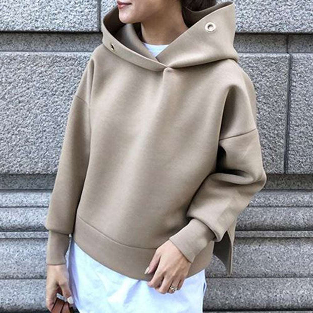 Casual Hooded Sweater Women's, One Size - Jo-Bolt-Store
