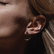 Chord Earrings - Silver