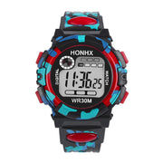 Digital Chronograph Calendar Waterproof One-eye Camouflage Sports Watch - Jo-Bolt-Store
