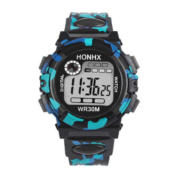 Digital Chronograph Calendar Waterproof One-eye Camouflage Sports Watch - Jo-Bolt-Store