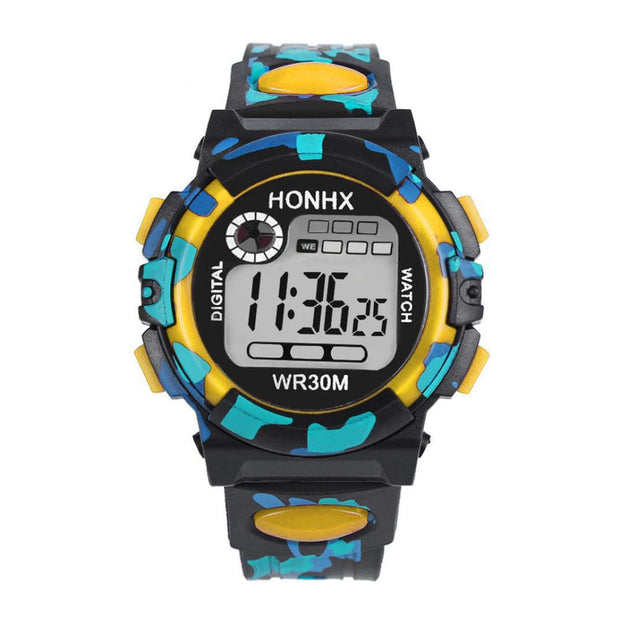 Digital Chronograph Calendar Waterproof One-eye Camouflage Sports Watch - Jo-Bolt-Store
