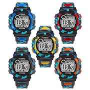 Digital Chronograph Calendar Waterproof One-eye Camouflage Sports Watch - Jo-Bolt-Store