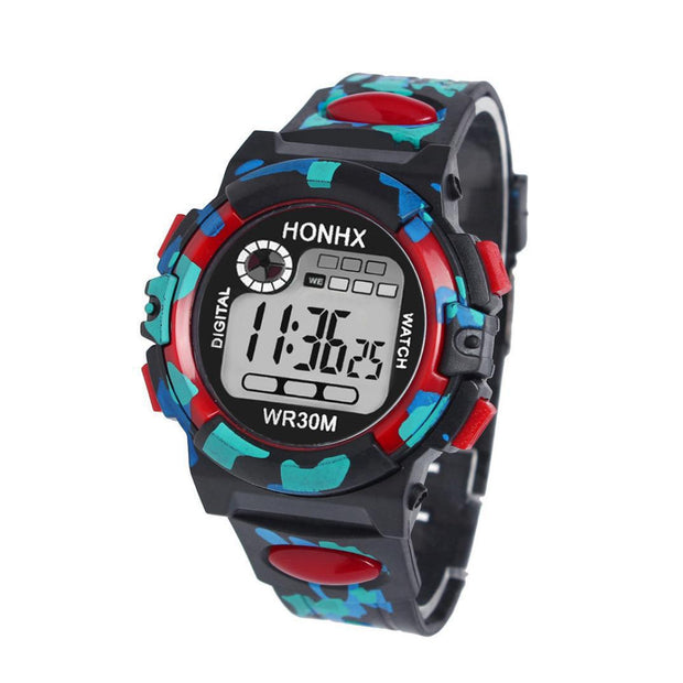 Digital Chronograph Calendar Waterproof One-eye Camouflage Sports Watch - Jo-Bolt-Store