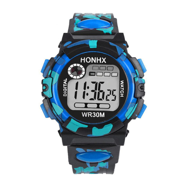 Digital Chronograph Calendar Waterproof One-eye Camouflage Sports Watch - Jo-Bolt-Store