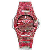 Dropshipping ICE-Out Bling Diamond Luxury Watch Men Gold Hi - Jo-Bolt-Store