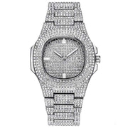 Dropshipping ICE-Out Bling Diamond Luxury Watch Men Gold Hi - Jo-Bolt-Store