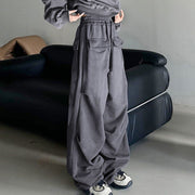 European And American Cover Pleated Sweater Pants Street Leisure - Jo-Bolt-Store
