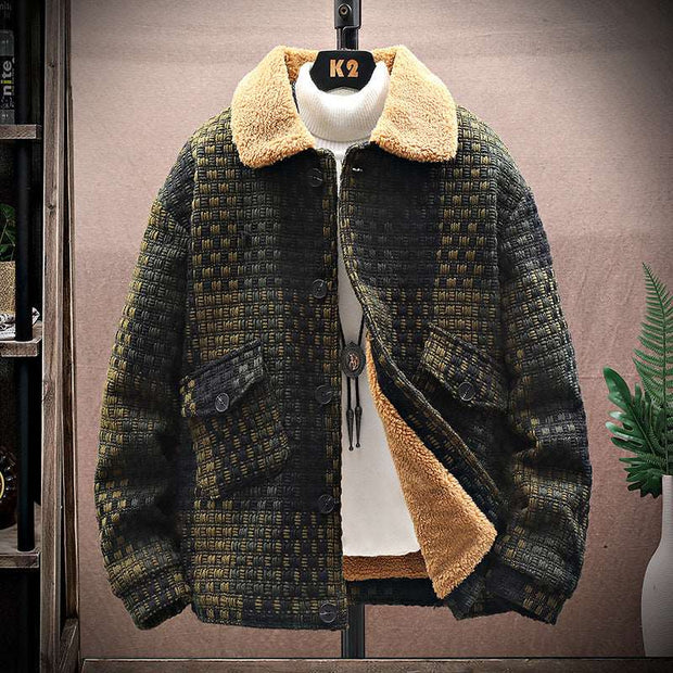 Fashion Lambswool Thickened Men's Clothing - Jo-Bolt-Store