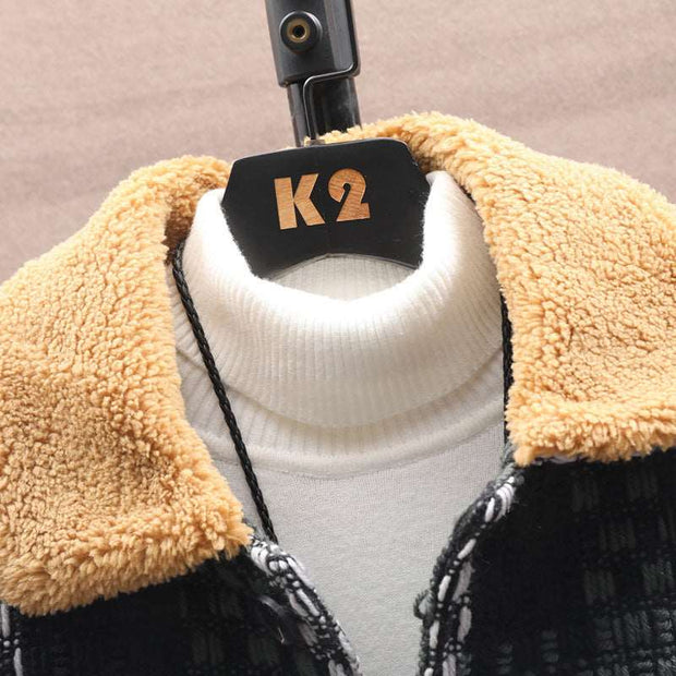 Fashion Lambswool Thickened Men's Clothing - Jo-Bolt-Store