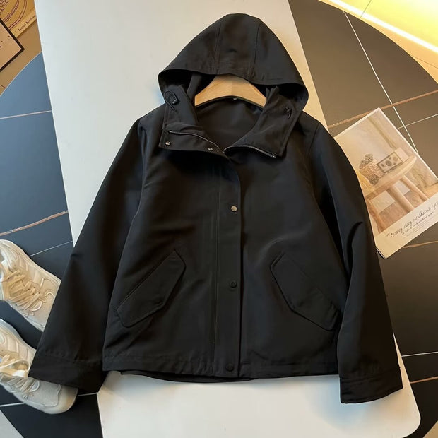 Fashion Personality Female Casual Hooded Jacket - Jo-Bolt-Store