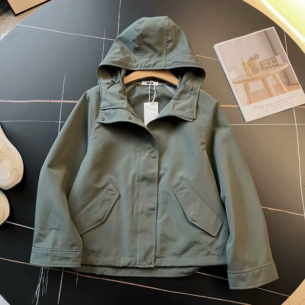 Fashion Personality Female Casual Hooded Jacket - Jo-Bolt-Store