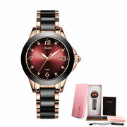 Fashion Women's Watch Luxury Ceramic Analog Watch - Jo-Bolt-Store