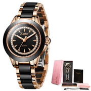 Fashion Women's Watch Luxury Ceramic Analog Watch - Jo-Bolt-Store