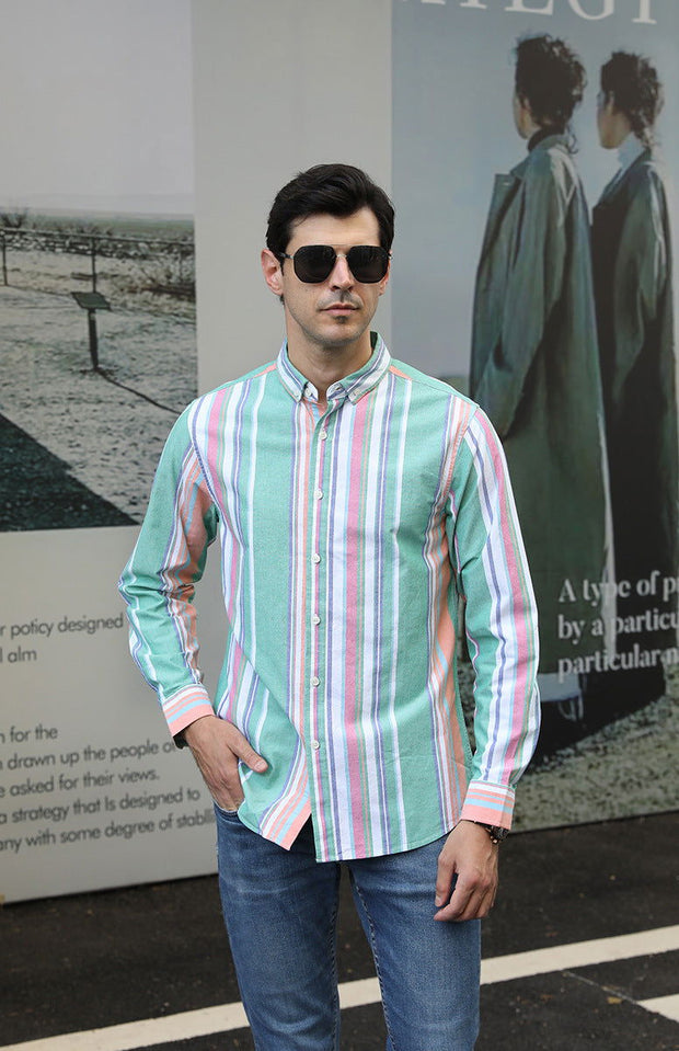 Long Sleeve Cotton Oxford Men's Clothing - Jo-Bolt-Store