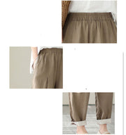 Loose High Waist Women Trousers, Plus Size - Jo-Bolt-Store