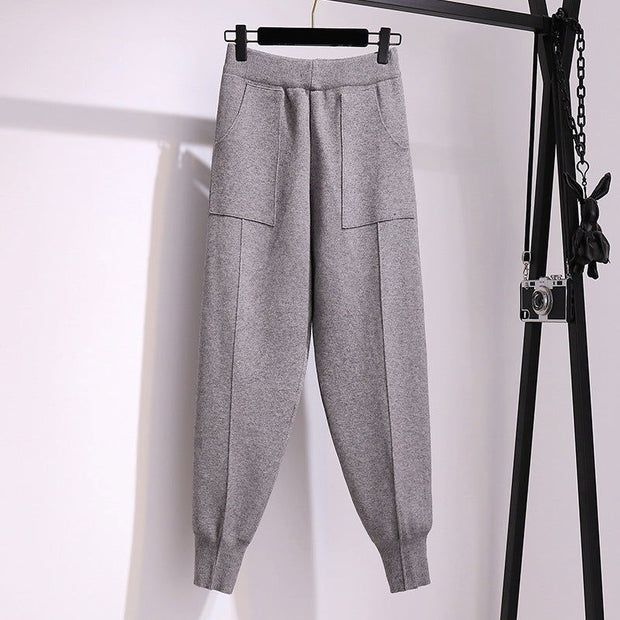 Loose Knitted Women Leggings, Plus Size - Jo-Bolt-Store