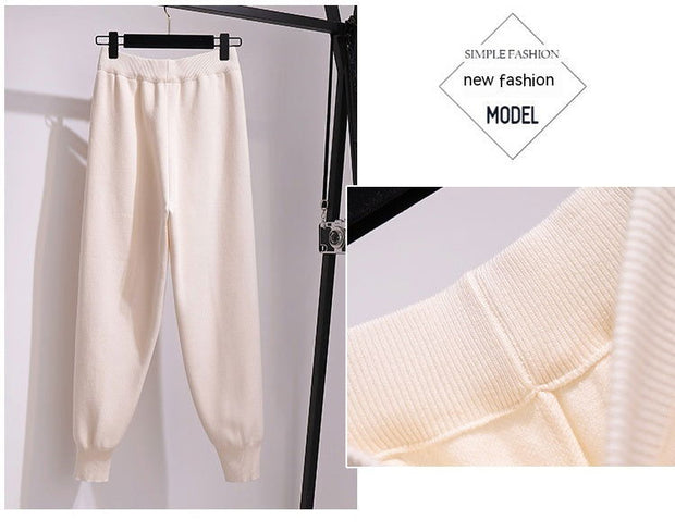 Loose Knitted Women Leggings, Plus Size - Jo-Bolt-Store
