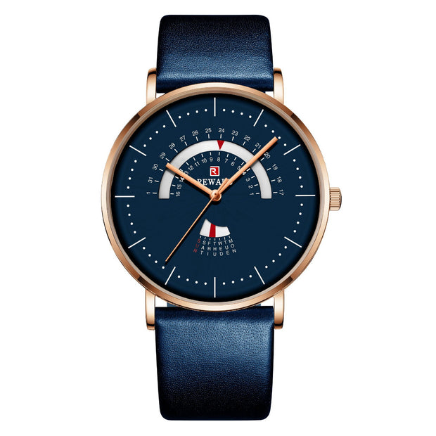 Luxury Men Watch Mesh Belt Waterproof Mens Watch Calendar Week Clock - Jo-Bolt-Store