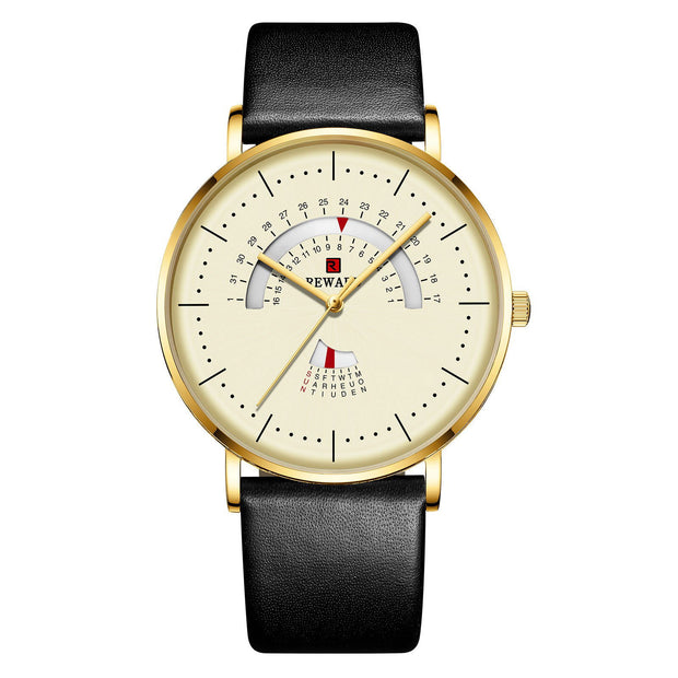 Luxury Men Watch Mesh Belt Waterproof Mens Watch Calendar Week Clock - Jo-Bolt-Store