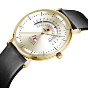 Luxury Men Watch Mesh Belt Waterproof Mens Watch Calendar Week Clock - Jo-Bolt-Store