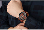 Luxury Wood Watch Handmade Chronograph Man - Jo-Bolt-Store