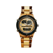Luxury Wood Watch Handmade Chronograph Man - Jo-Bolt-Store
