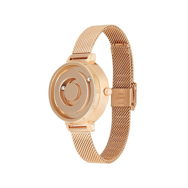 Magnetic gold clock luxury women's watch quartz women's watch - Jo-Bolt-Store