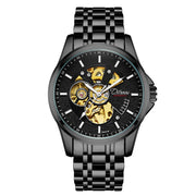 Mechanical Fully Automatic Fashion Hipster Luxury Steel Belt Watch - Jo-Bolt-Store