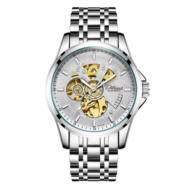 Mechanical Fully Automatic Fashion Hipster Luxury Steel Belt Watch - Jo-Bolt-Store