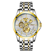 Mechanical Fully Automatic Fashion Hipster Luxury Steel Belt Watch - Jo-Bolt-Store