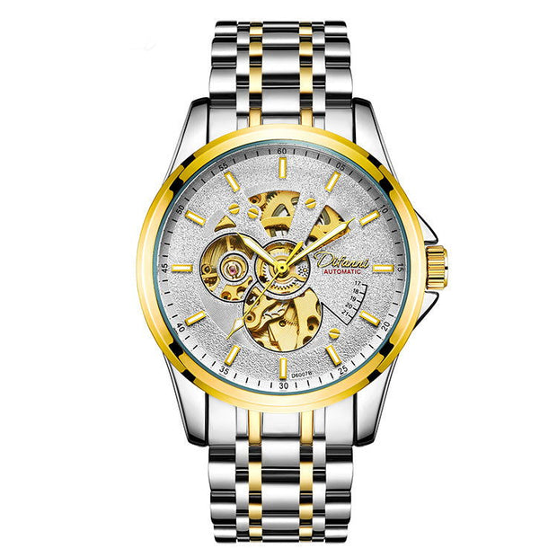 Mechanical Fully Automatic Fashion Hipster Luxury Steel Belt Watch - Jo-Bolt-Store
