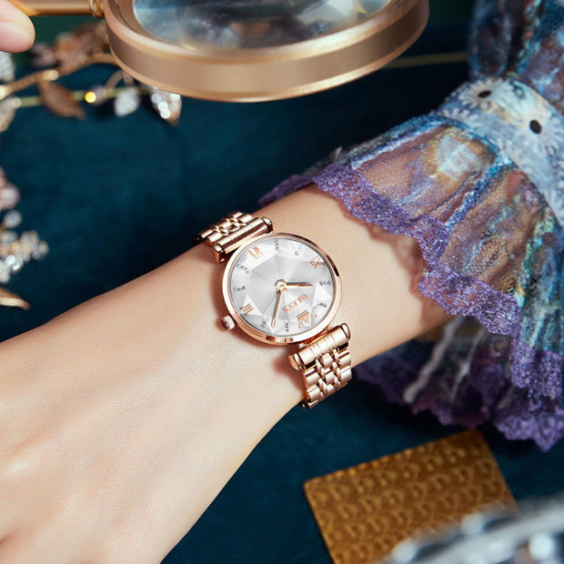 Mechanical Watch Waterproof Light Luxury Quartz Ladies Watch - Jo-Bolt-Store