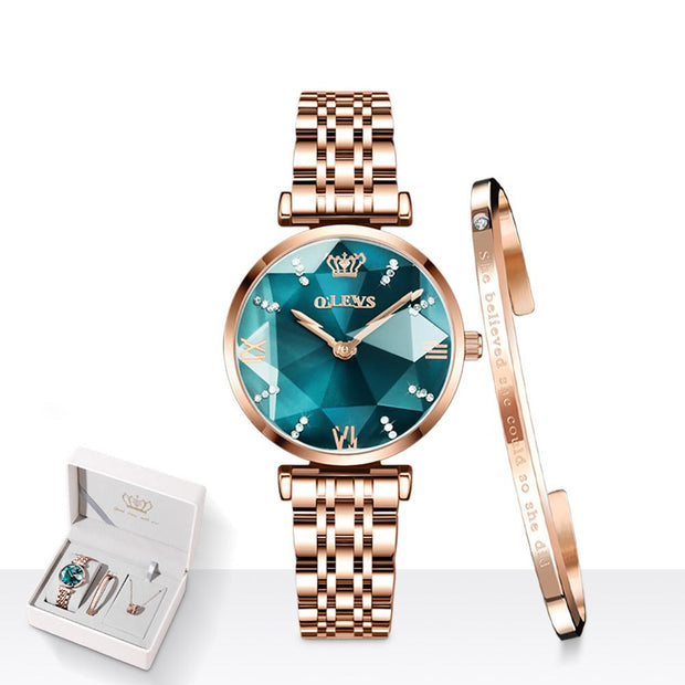 Mechanical Watch Waterproof Light Luxury Quartz Ladies Watch - Jo-Bolt-Store