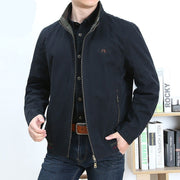 Men Plus Size Coat Stand Collar - Jo-Bolt-Store