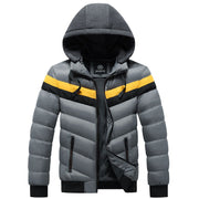 Men Winter Casual Plus Size Hooded Jacket - Jo-Bolt-Store