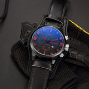 Men's Business Watch Quartz Watch Men's Belt Watch Waterproof Sports Watch - Jo-Bolt-Store