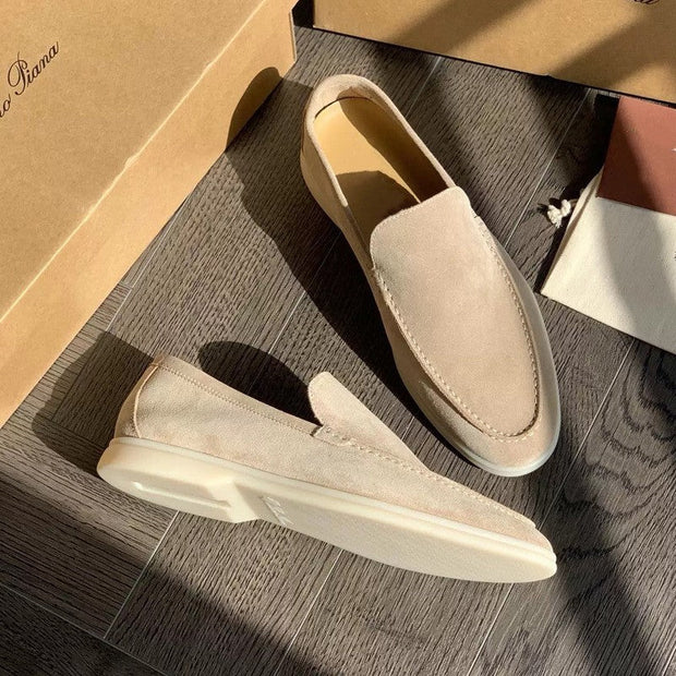 Men's Loafers Summer Casual Frost Flat Shoes Slip-on Driving Shoes - Jo-Bolt-Store